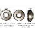 Mobil Truk Berat Cina Cepat JS85T-1707143-1 Sinkronisasi suku cadang gearbox manual untuk Dongfeng Howo